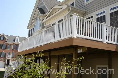 Second Floor Composite & PVC Deck