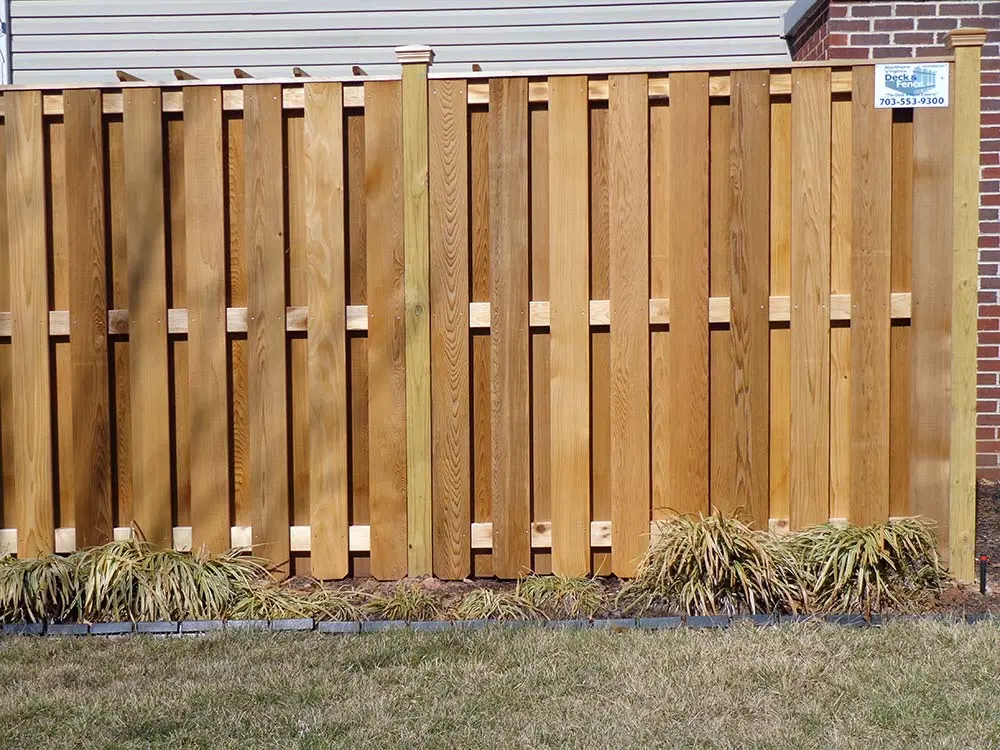 Custom Cedar Fence