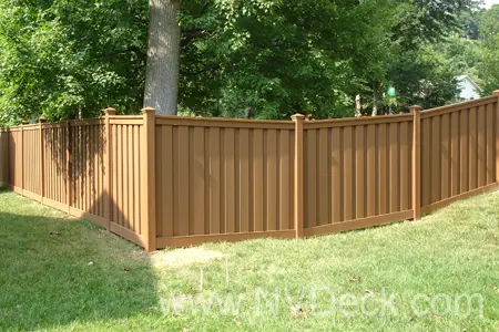 Trex Fence Outside Corner